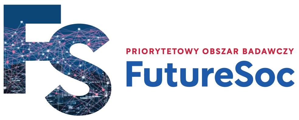 Logo Priorytetowego Obszaru Badawczego FutureSoc